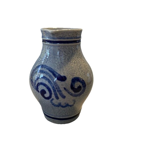 Vintage Salt Glaze Wine Pitcher Vase Jug .25L Made in Germany by Marzi & Remy 5” - Picture 2 of 8